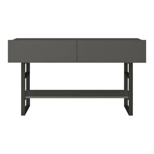 Tavolo Consolle Lappeenranta Mobile Contenitore con Ante a Ribalta 76x139x43 cm  [en.casa] 
