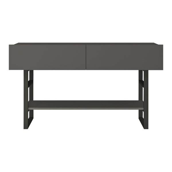 Tavolo Consolle Lappeenranta Mobile Contenitore con Ante a Ribalta 76x139x43 cm  [en.casa] 