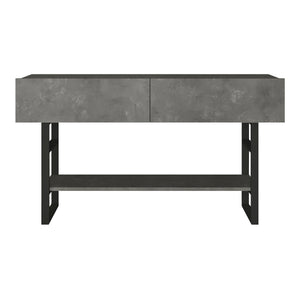 Tavolo Consolle Lappeenranta Mobile Contenitore con Ante a Ribalta 76x139x43 cm  [en.casa] 