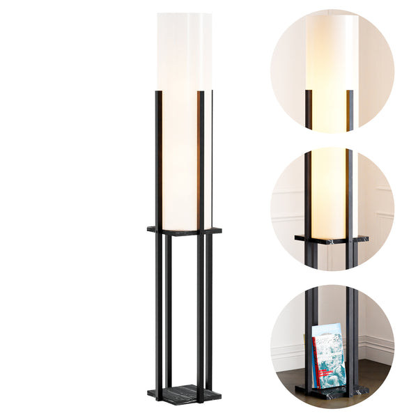 Lampada da Terra Gisborne Piantana a Scaffale - Vari Colori - lux.pro 