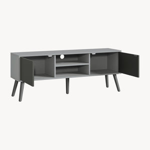 Mobile Porta TV Eskilstuna a 2 Ante e Ripiani 120 x 30 x 47 cm [en.casa]