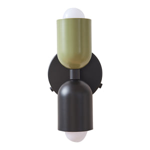 Lampada da Parete Trorlos con 2 Paralumi Applique Up Down - Vari Colori lux.pro