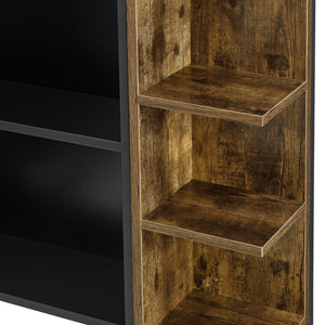 Armadietto da Muro Harstad per Bagno con Specchio Anta e Ripiani Laterali 64x80x20 cm - Vari Colori [en.casa]