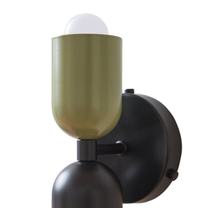 Lampada da Parete Trorlos con 2 Paralumi Applique Up Down - Vari Colori lux.pro