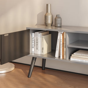 Mobile Porta TV Eskilstuna a 2 Ante e Ripiani 120 x 30 x 47 cm [en.casa]