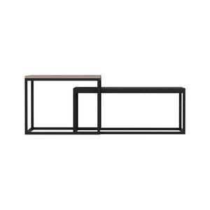 Tavolino da salotto Aabenraa set da 2 pezzi in diversi colori [en.casa]