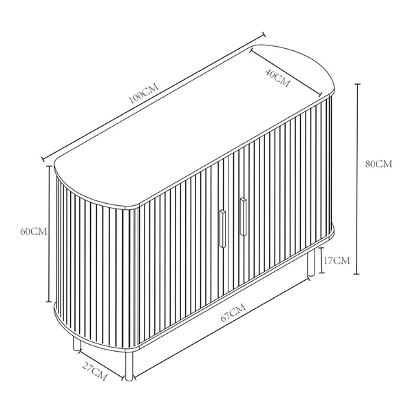 Cassettiera Tvedestrand [en.casa]