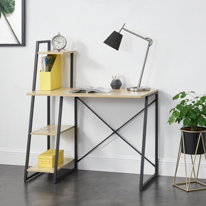 Scrivania Aalborg 117x102x50 cm in vari colori en.casa