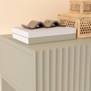 Set di 2 Comodini Sospesi Nand Mobili Notte da Parete con Cassetto [en.casa]