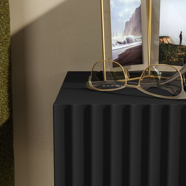 Comodino Sospeso da Parete Nand con Cassetto [en.casa]