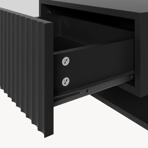 Comodino Sospeso da Parete Nand con Cassetto [en.casa]