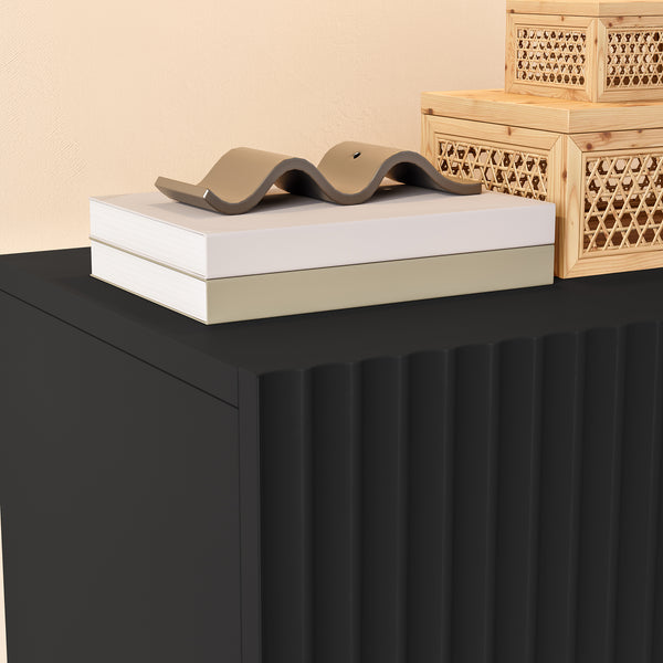 Comodino Sospeso da Parete Nand con Cassetto [en.casa]