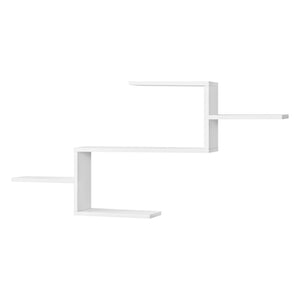 Mensola da Parete Flekkefjord con 5 Ripiani 104 x 15 x 50 cm [en.casa]