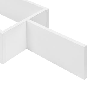 Mensola da Parete Flekkefjord con 5 Ripiani 104 x 15 x 50 cm [en.casa]