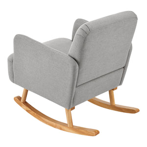 Poltrona a dondolo Postau in vari colori [en.casa]