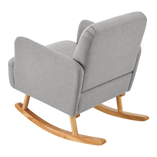 Poltrona a dondolo Postau in vari colori [en.casa]