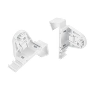 Tenda a Rullo per Interni in Vari Misure Tenda Oscurante in Tessuto Avvolgibile con Manovra a Catena Meccanismo Cambio Lato Fissaggio Senza Fori - Vari Colori