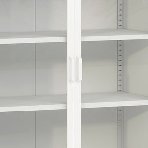 Sideboard Fauske con ante in vetro in diversi colori [en.casa]