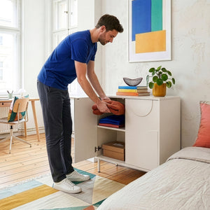 Credenza Holea Comò a 2 Ante 75 x 70 x 34 cm - Vari Colori [en.casa]