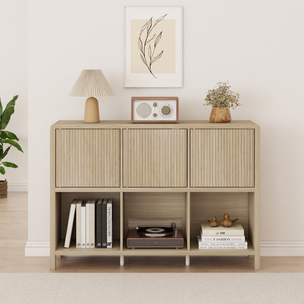 Sideboard Lukkodso con ante e scomparti [en.casa]