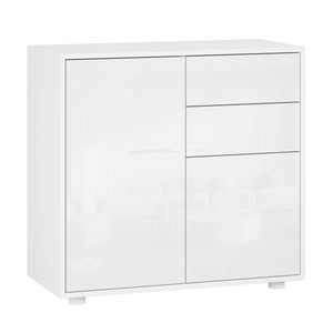 Comò Paarl con 2 Ante e 2 Cassetti 74x79x36 cm [en.casa] 