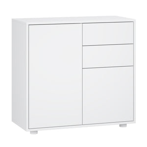 Comò Paarl con 2 Ante e 2 Cassetti 74x79x36 cm [en.casa] 