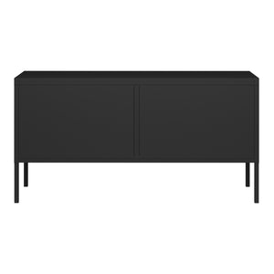 Sideboard Pyhtää 118x40x60cm Acciaio [en.casa]