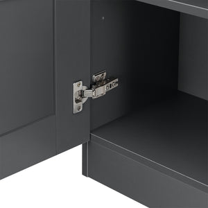 Credenza Bassa Spøttrup Mobile TV 70 x 120 x 30,5 cm - Vari Colori [en.casa] 