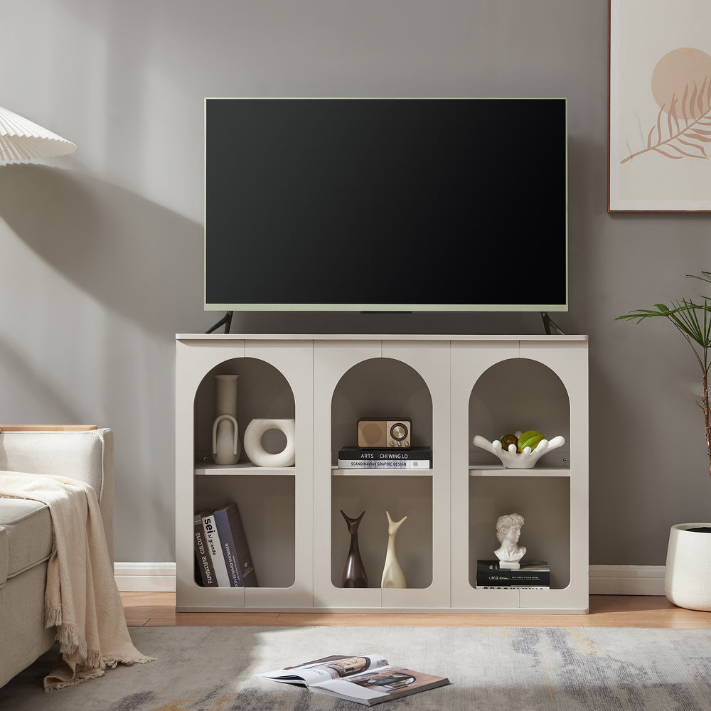 Credenza Trorhun Mobile Contenitore con Ripiano - Vari Misure e Colori [en.casa]