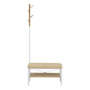 Panca con ripiano porta scarpe Rjukan Beige pro.tec