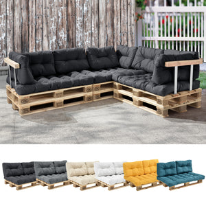 Cuscini per pallet Comfy in diversi colori en.casa - premiumXL