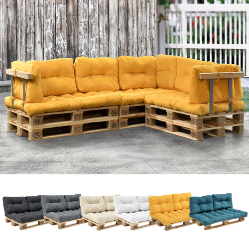 Cuscini per pallet Comfy in diversi colori en.casa - premiumXL