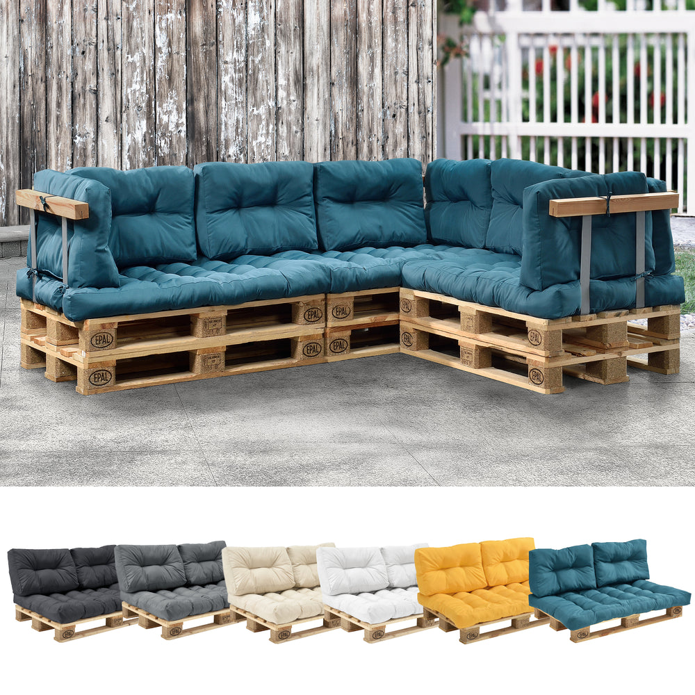 Cuscini per pallet Comfy in diversi colori en.casa - premiumXL