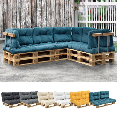 Cuscini per pallet Comfy in diversi colori en.casa - premiumXL