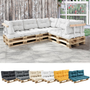 Cuscini per pallet Comfy in diversi colori en.casa - premiumXL