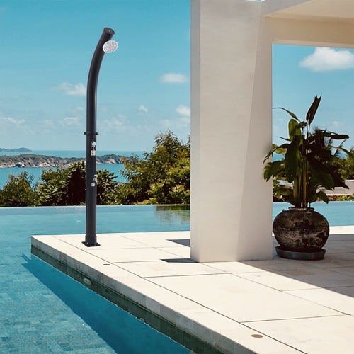 Doccia solare Kebomi 216 cm 18 L [casa.pro]