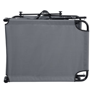 Set di 2 Lettini Prendisole Lomeda con Tettuccio Parasole e Schienale Reclinabile casa.pro