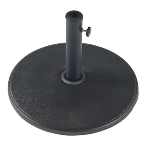 Base per ombrellone Bionaz cemento nero [casa.pro]