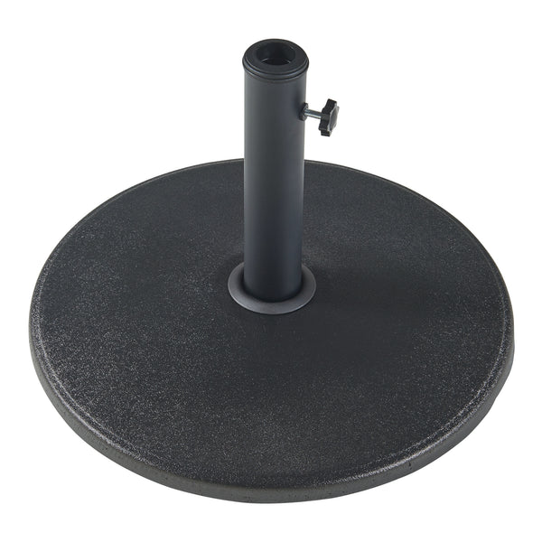 Base per ombrellone Bionaz cemento nero [casa.pro]