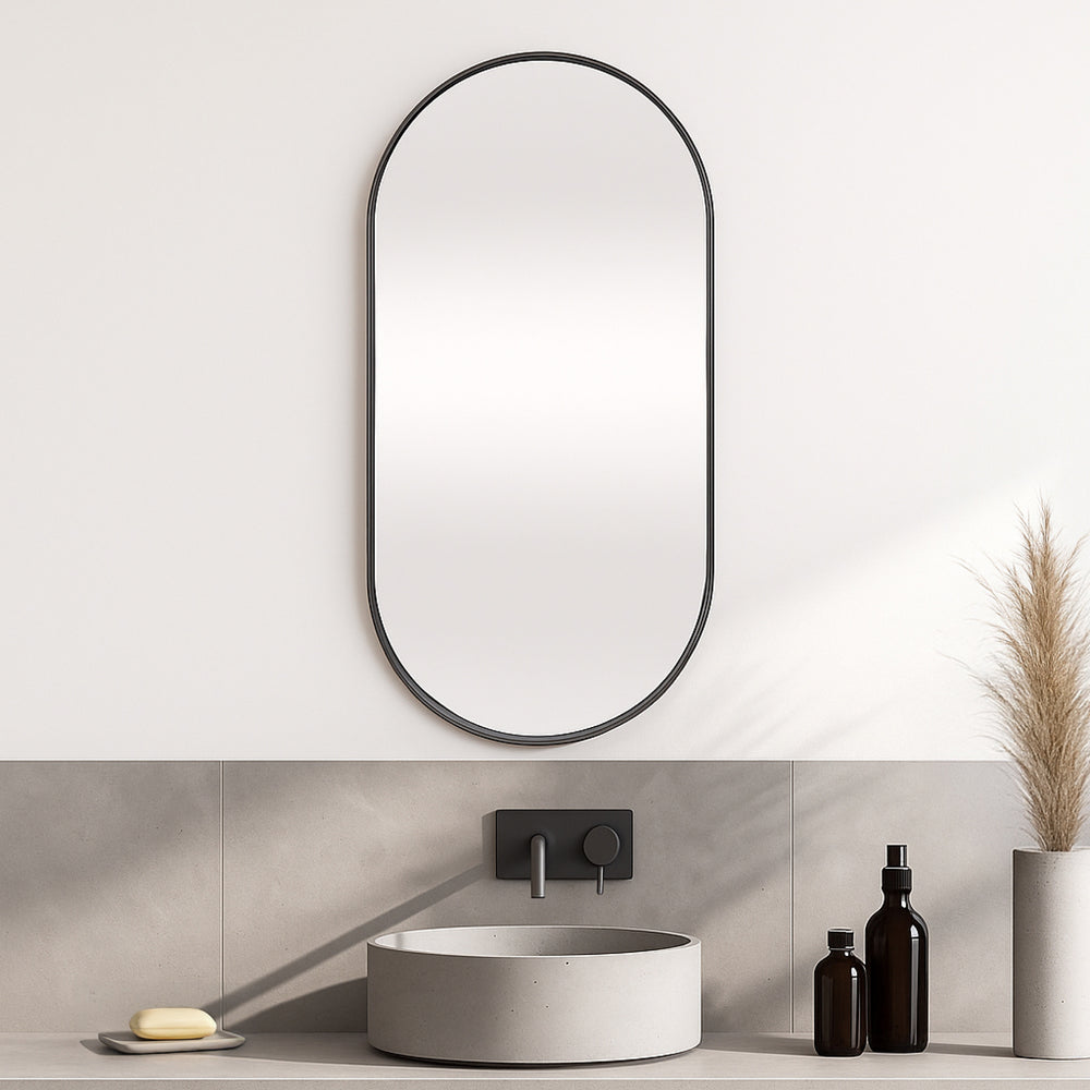 Specchio da parete Picciano in diversi colori e dimensioni [en.casa] - premiumXL