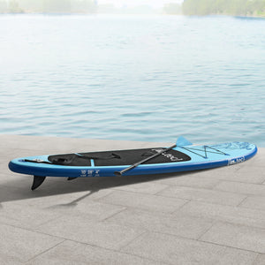 Tavola Gonfiabile da Stand Up Paddle per Adulti Fino a 100 kg Tavola da SUP 305 x 71 x 10 cm con Pagaia Regolabile in Lunghezza e Pinna Rimovibile - Vari Colori