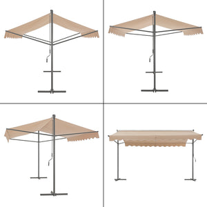 Tenda da sole 'Selenizza' Autoportante con Inclinazione Regolabile - Vari Colori e Misure [pro.tec]