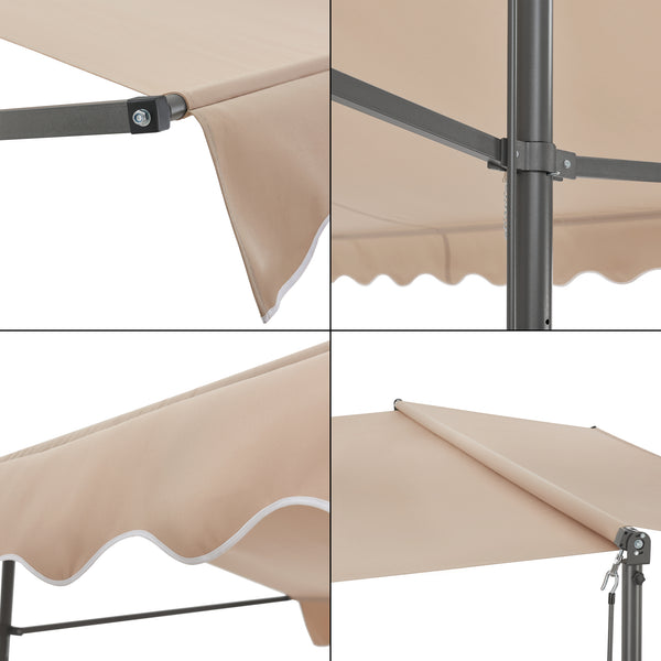 Tenda da sole 'Selenizza' Autoportante con Inclinazione Regolabile - Vari Colori e Misure [pro.tec]