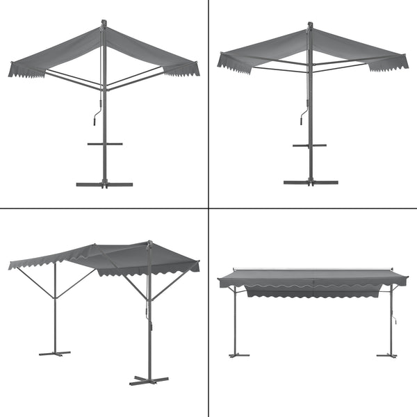 Tenda da sole 'Selenizza' Autoportante con Inclinazione Regolabile - Vari Colori e Misure [pro.tec]