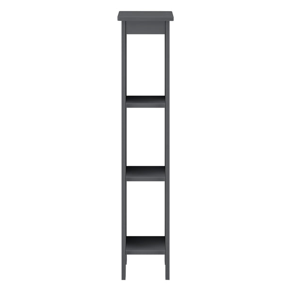 Scaffale a 3 Ripiani 80 x 17 x 17 cm Mobiletto Basso da Bagno Portaoggetti per Ingresso/Corridoio/Sala - Vari Colori
