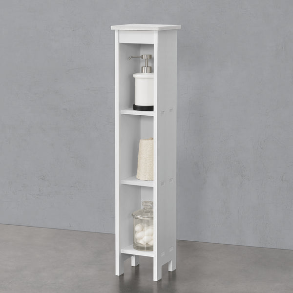 Scaffale da Terra Bräcke a 3 Scomparti Aperti 80 x 17 x 17 cm - [en.casa]