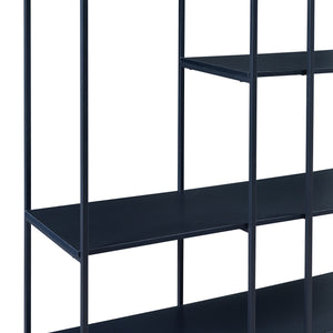 Scaffale da terra Rælingen Nero [en.casa]