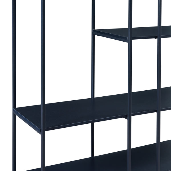 Scaffale da terra Rælingen Nero [en.casa]