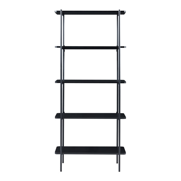 Scaffale a colonna Samnanger Nero [en.casa]