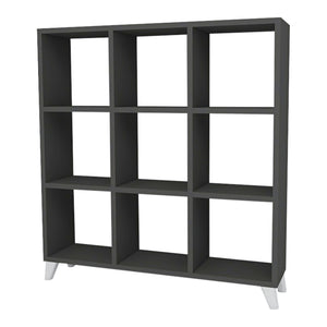 Libreria 'Svedala' Scaffale da Terra con 9 Scomparti Aperti a Forma di Cubo Mobile Espositore - Vari Colori [en.casa] 